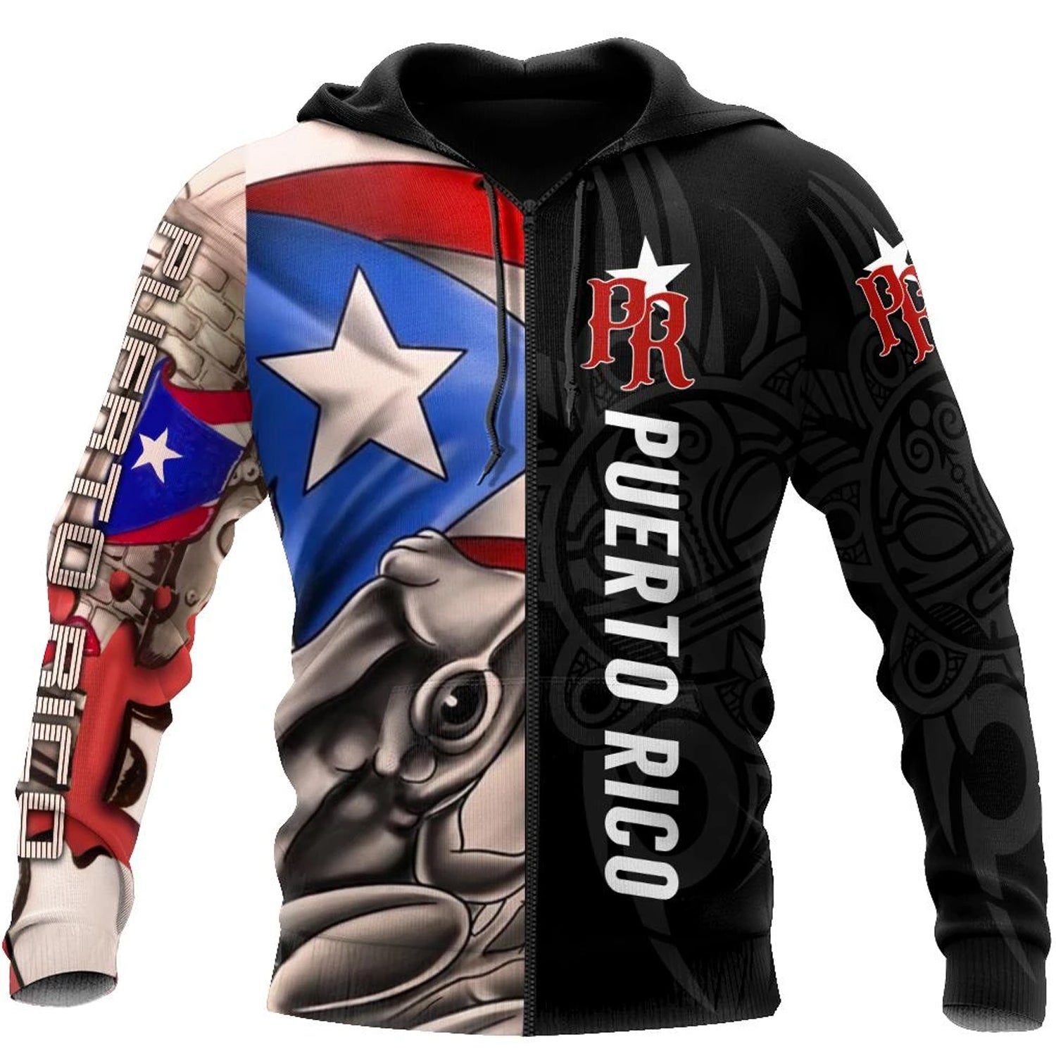 Awesome Hoodie 3D All Over Print Puerto Rico for Men and Women Hoodie, T-Shirt, Zip Hoodies, Sweatshirt HBC137