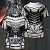 3D All Over Printed Sliver Samurai Armor
