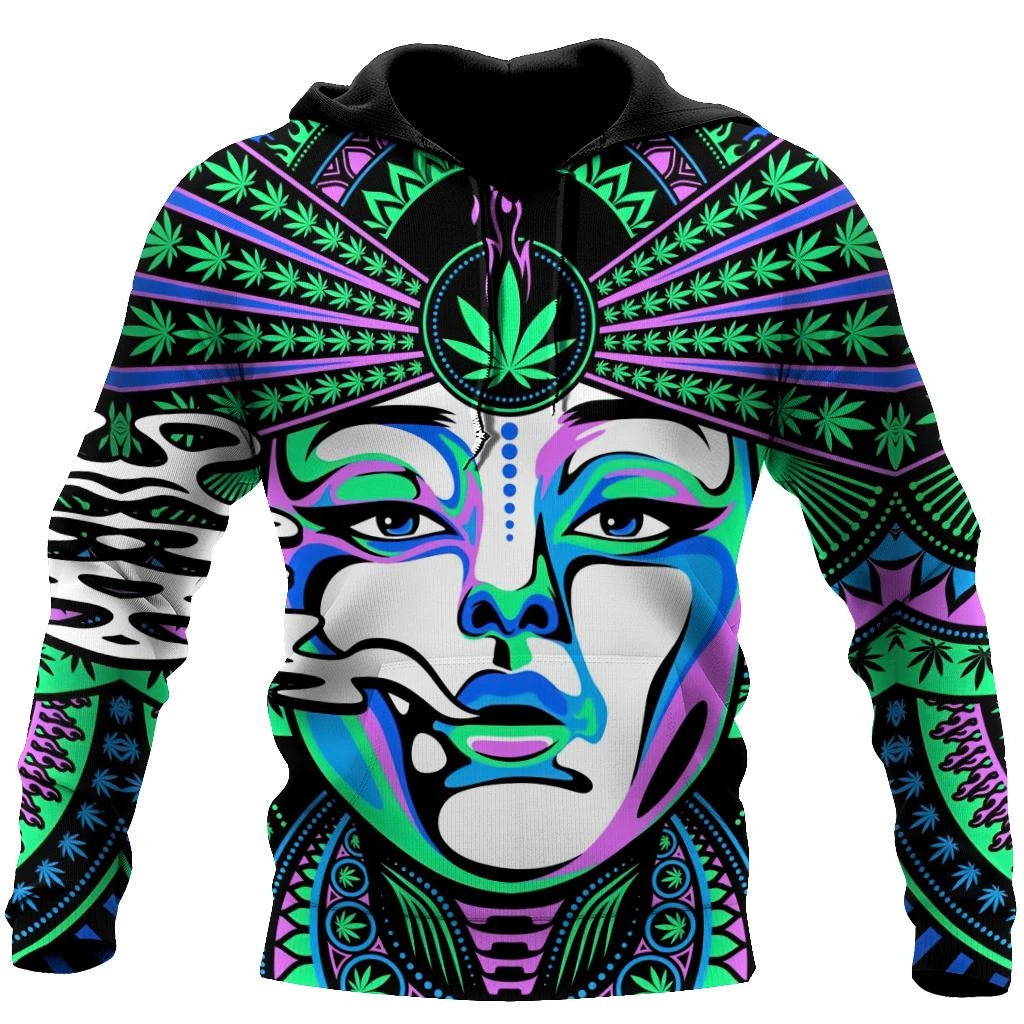 Awesome Hoodie Beautiful Hippie Girl HBC172