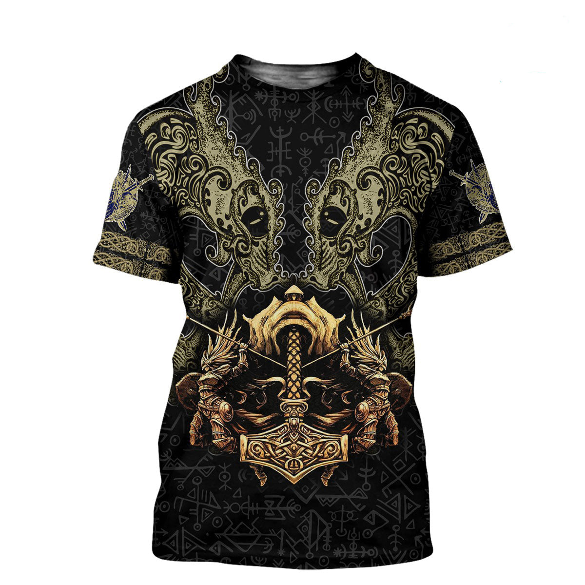 Awesome hoodie-Viking God Odin 3D All Over Printed for Men and Women Hoodie TH053