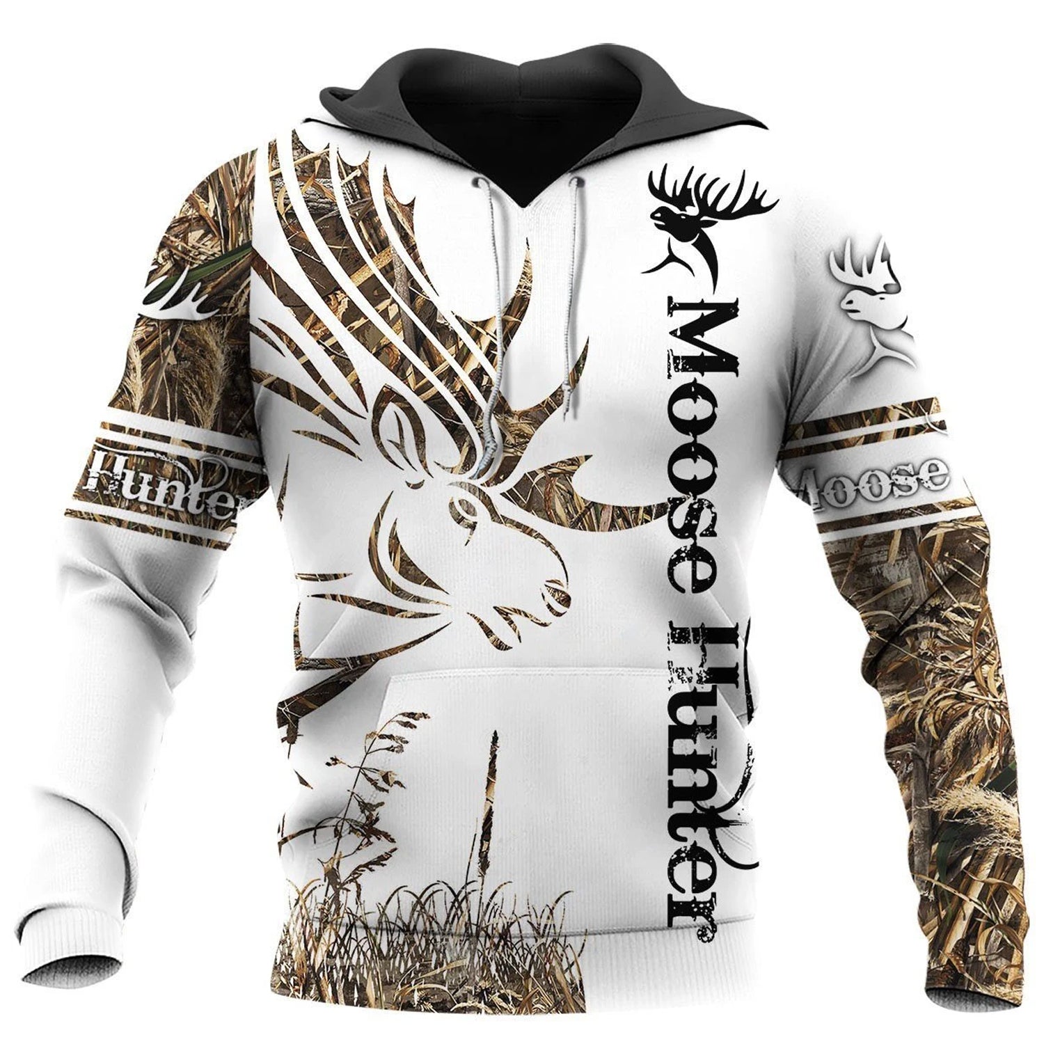 Awesome Hoodie 3D All Over Print Moose Hunter for Men and Women Hoodie, T-Shirt, Zip Hoodies, Sweatshirt HBC134