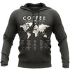 Awesome Hoodie Beautiful Maps Coffee World For Men HBC175
