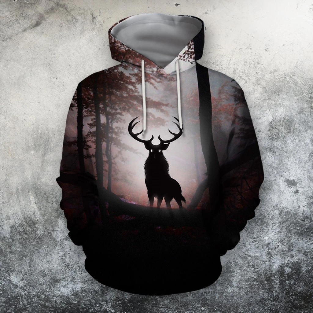 Awesome Hoodie Deer for Men and Women HBC210