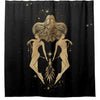 Awesome hoodie-Gemini Zodiac- All Printed 3D Grommet Shower Curtains- THC003