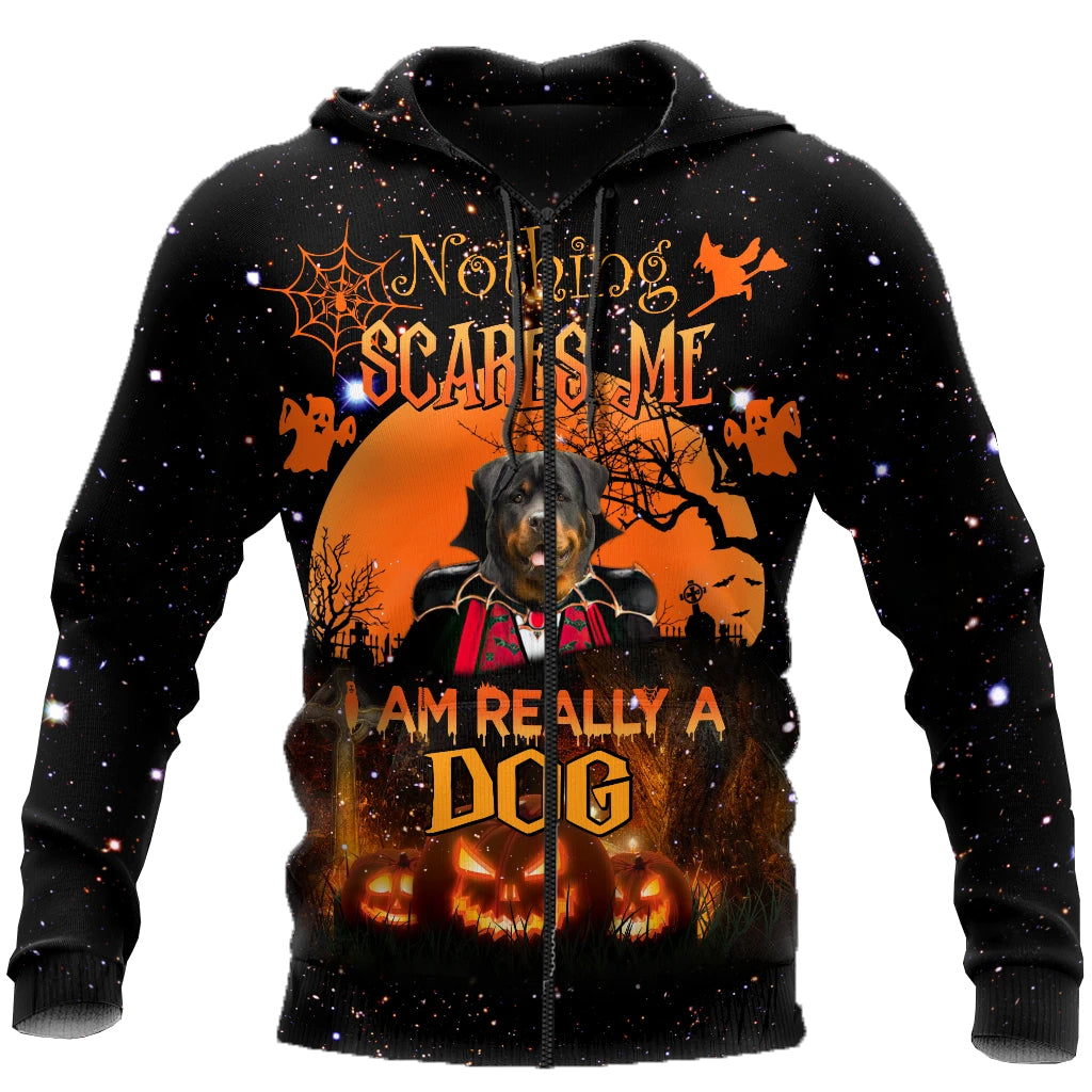 Awesome Hoodie 3D All Over Dog Halloween for Men and Women HBC153