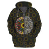 Awesome Hoodie Sun Flower for Men and Women HBC192