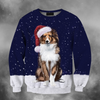 Awesome Hoodie Print Dog Christmas for Men and Women HBC320