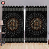 Awesome hoodie Vikings - Circle Of Healing Runes Thermal Printed 3D Grommet Window Curtains ND223