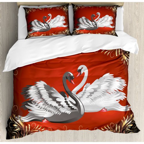 Awesome Hoodies 3D all over print  SWAN  Bedding SET very cool  VND0022
