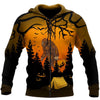 3D All Over Print Halloween Camping Big Foot for Men and Women, T-Shirt, Zip Hoodies, Sweatshirt HBC0050
