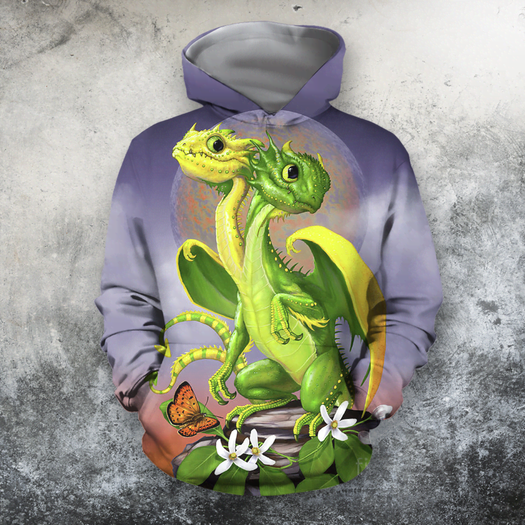 3D All Over Print Lemon Dragon