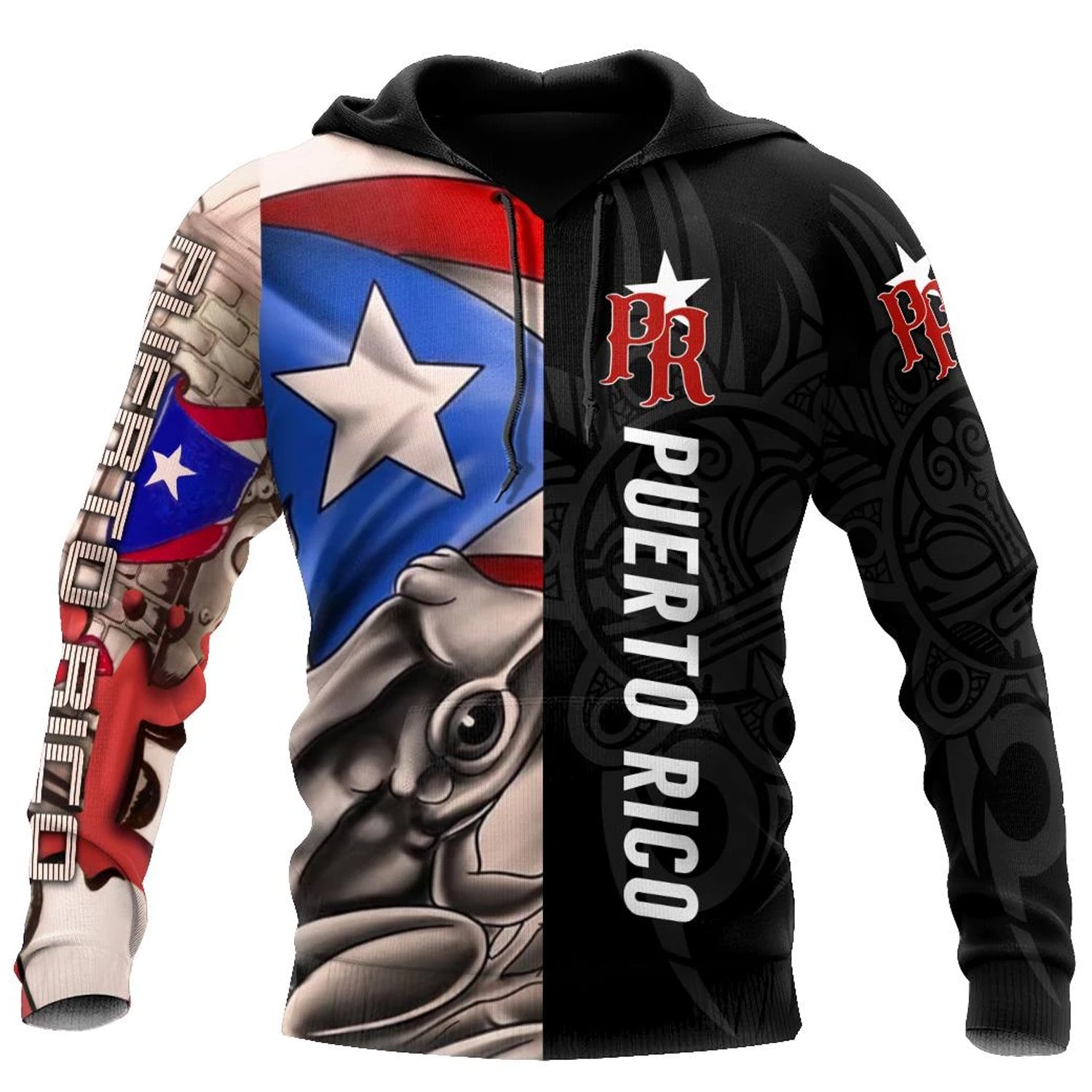 Awesome Hoodie 3D All Over Print Puerto Rico for Men and Women Hoodie, T-Shirt, Zip Hoodies, Sweatshirt HBC137
