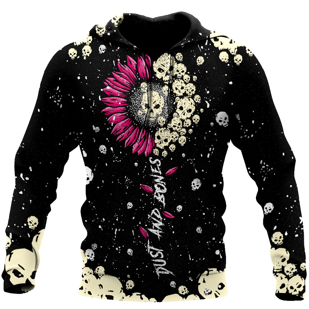 3D All Over Print Love Skul for Men and Women, T-Shirt, Zip Hoodies, Sweatshirt HBC0067
