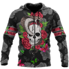 All Over Print Snake love Skull red for Men and Women, T-Shirt, Zip Hoodies, Sweatshirt HBC0075