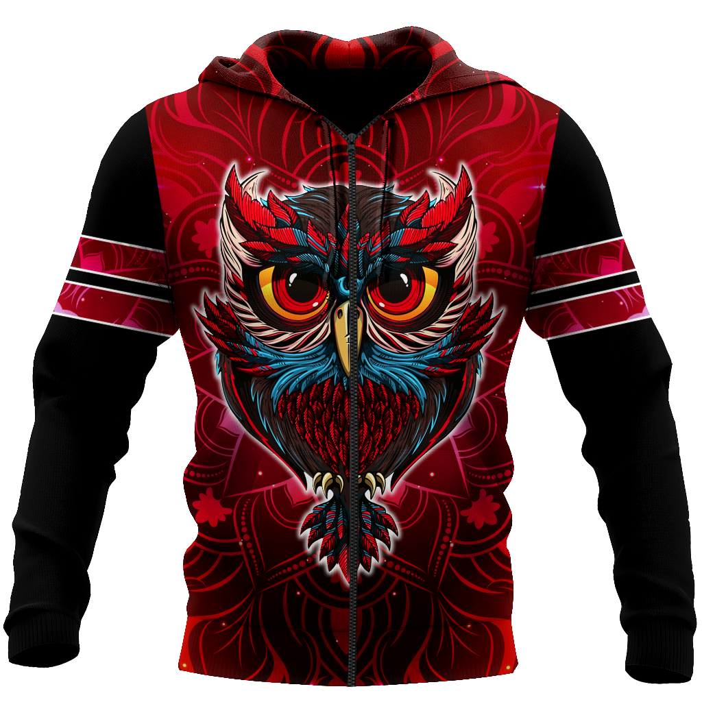 Awesome Hoodie Owl for Men and Women HBC288