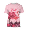 Awesome Hoodie Pink Flamingo for Men and Women HBC272