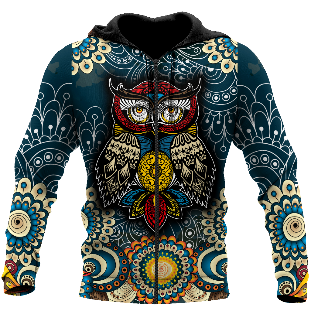 Awesome Hoodie Owl for Men and Women HBC287