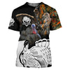 Awesome Hoodie 3D All Over Print Turkey Hunter for Men and Women Hoodie, T-Shirt, Zip Hoodies, Sweatshirt HBC127