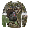 Awesome Hoodie 3D All Over Print Turkey Hunter for Men and Women Hoodie, T-Shirt, Zip Hoodies, Sweatshirt HBC129