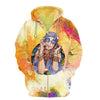 Awesome Hoodie Hippie Girl For Men and Women HBC197