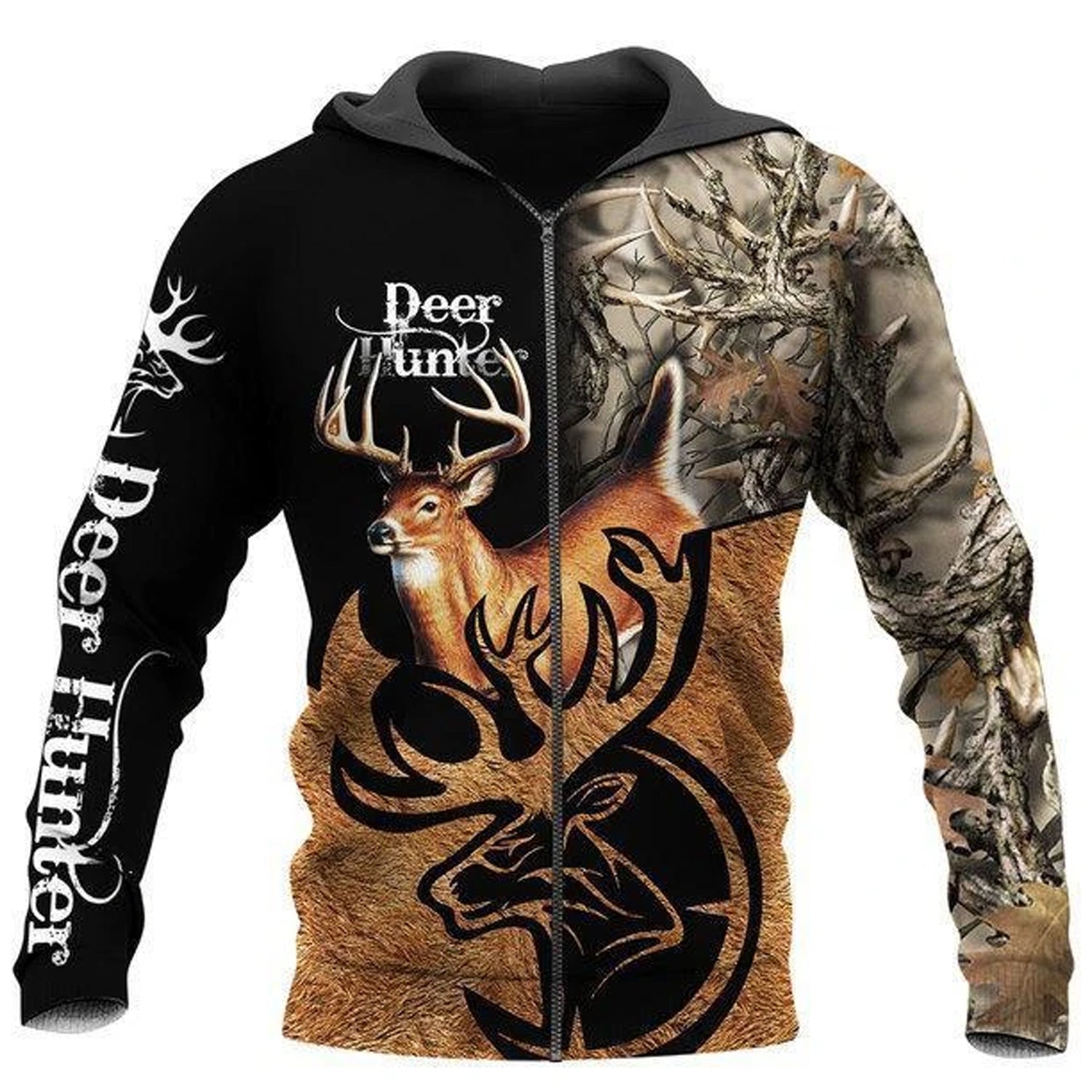 Awesome Hoodie 3D All Over Print Deer Hunter for Men and Women Hoodie, T-Shirt, Zip Hoodies, Sweatshirt HBC125