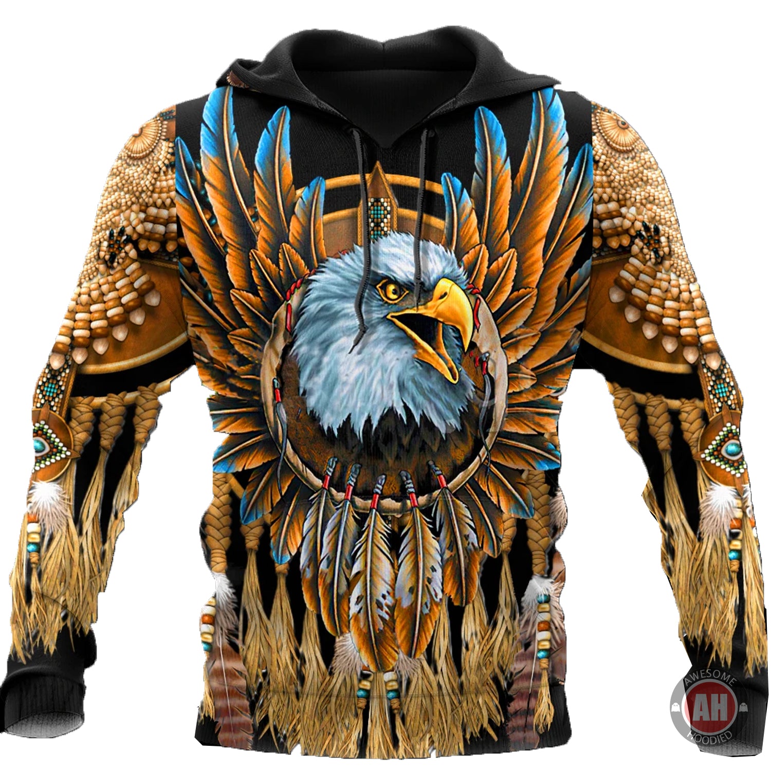 3D All Over Print Eagle for Men and Women, T-Shirt, Zip Hoodies, Sweatshirt HBC0053