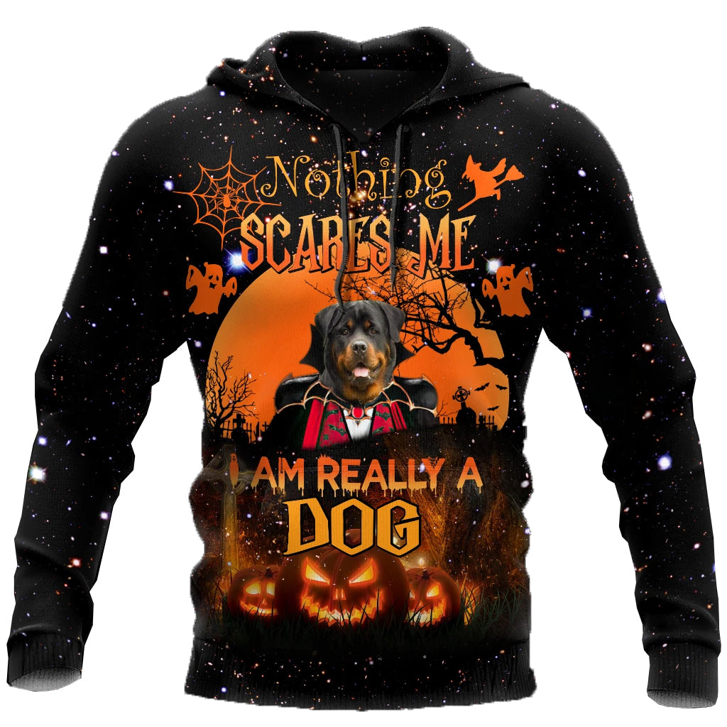 Awesome Hoodie 3D All Over Dog Halloween for Men and Women HBC153