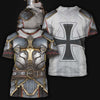 3D All Over Printed Knight Templar Tops