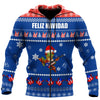 Awesome Hoodie 3D All Over Print Feliz Navidad for Men and Women Hoodie, T-Shirt, Zip Hoodies, Sweatshirt HBC140