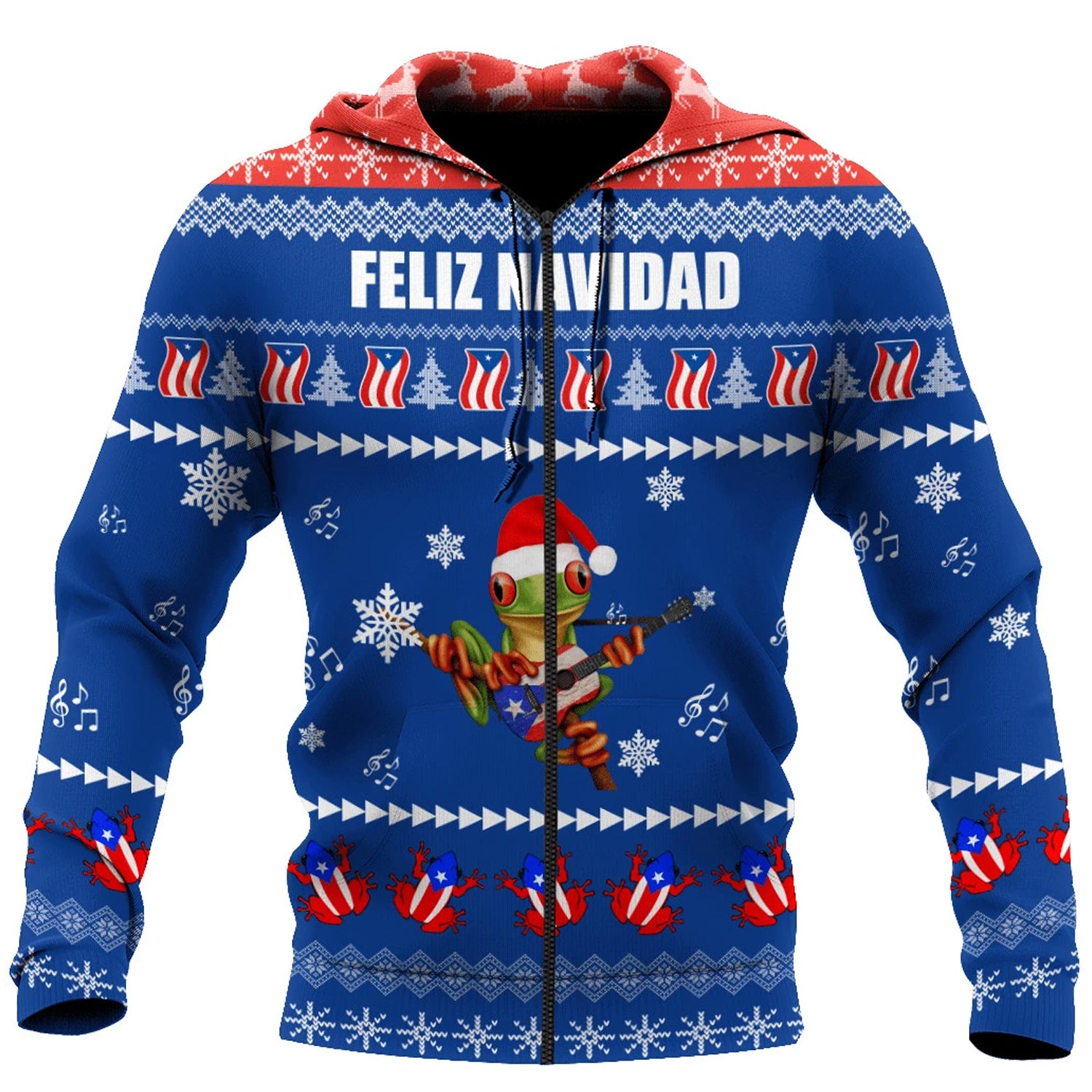 Awesome Hoodie 3D All Over Print Feliz Navidad for Men and Women Hoodie, T-Shirt, Zip Hoodies, Sweatshirt HBC140