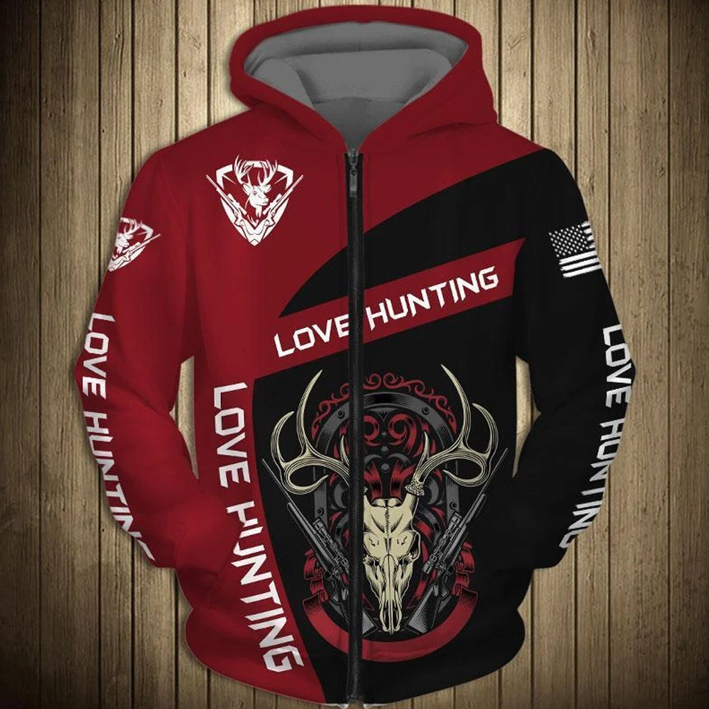 Awesome Hoodie Deer Hunting for Men and Women HBC229