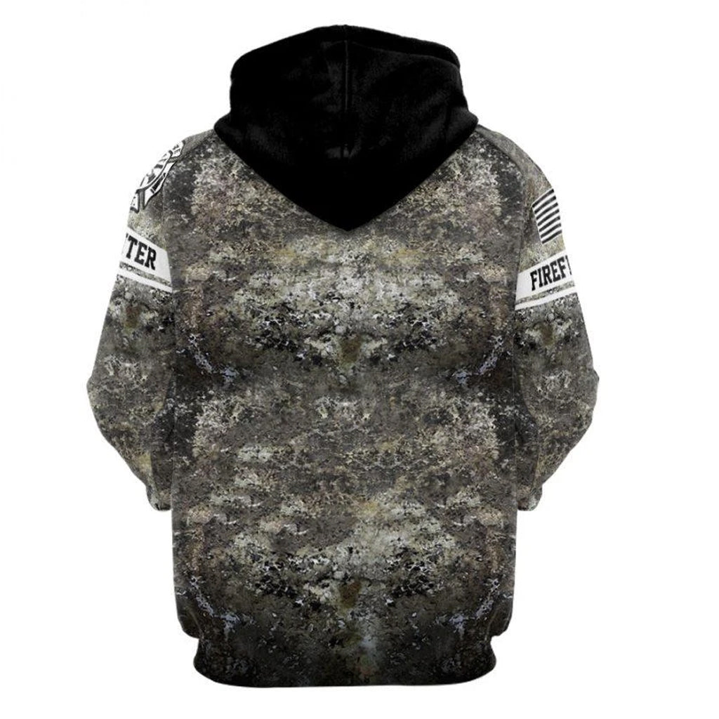 Awesome Hoodie 3D All Over FIREFIGHTER for Men and Women HBC152