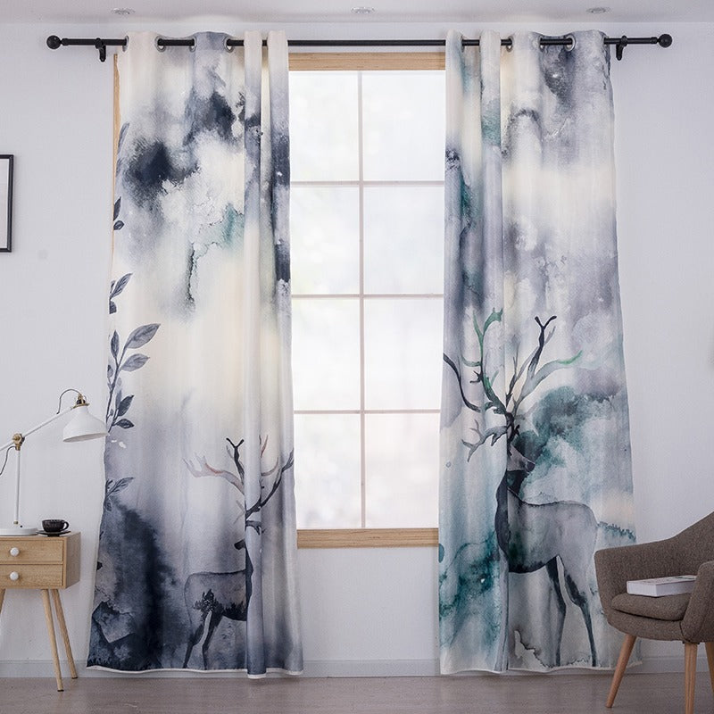 Awesome hoodies - Deer Curtains - QK3205
