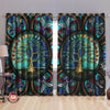 Awesome hoodied Free Of Life All 3D Printed Grommet Widow Curtains DCC003