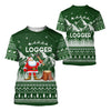 Awesome Hoodie Logger Christmas Woodworking for Men and Women HBC312