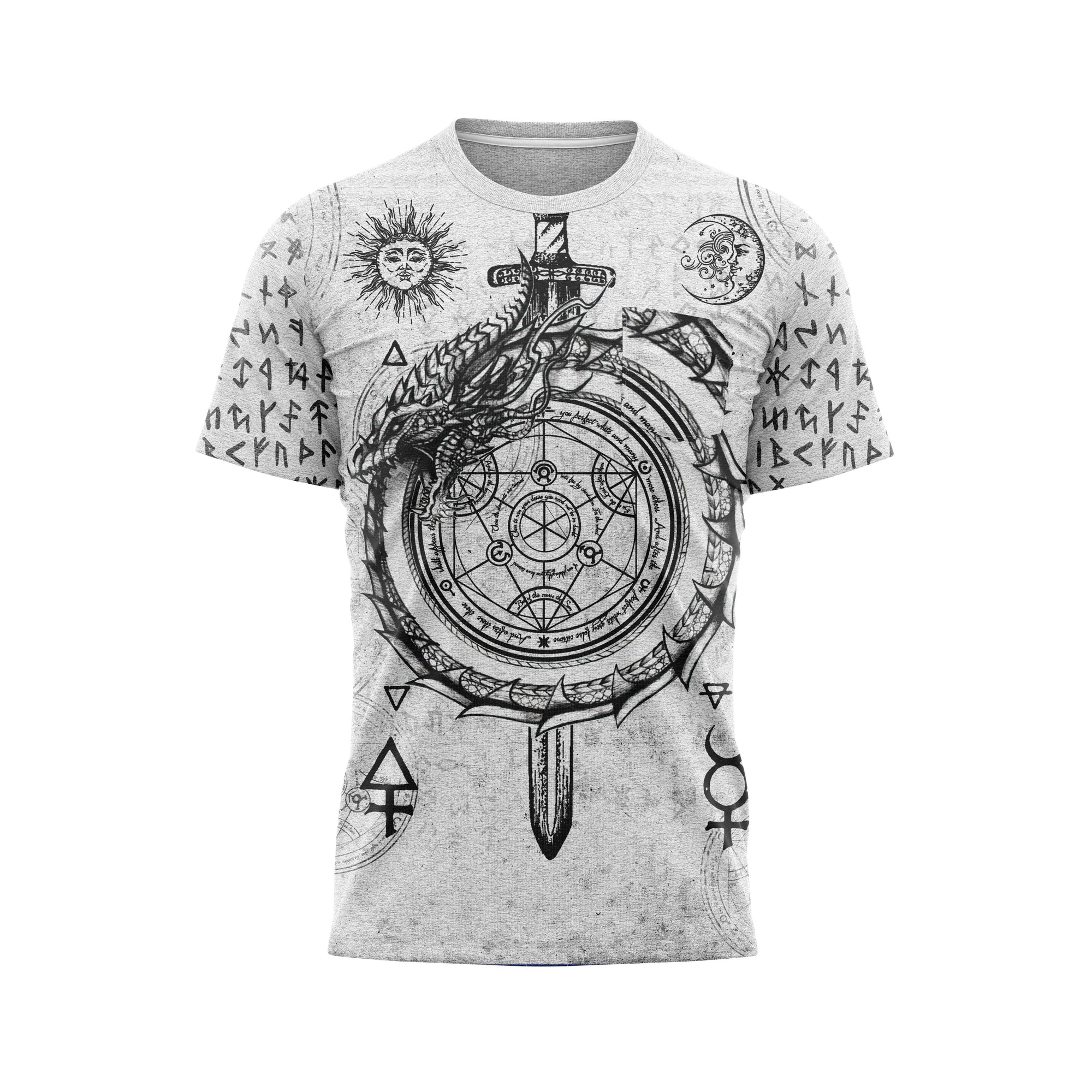 Awesome Hoodie Viking - Alchemy & Runes 3D All Over Printed Clothes For Women and Men DC071