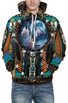 3D All Over Print  Native American HOODIES for Men and Women, T-Shirt, Zip Hoodies, Sweatshirt VN0042