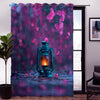 Awesome hoodied 3D all print still life Curtains  skull - VNC0029