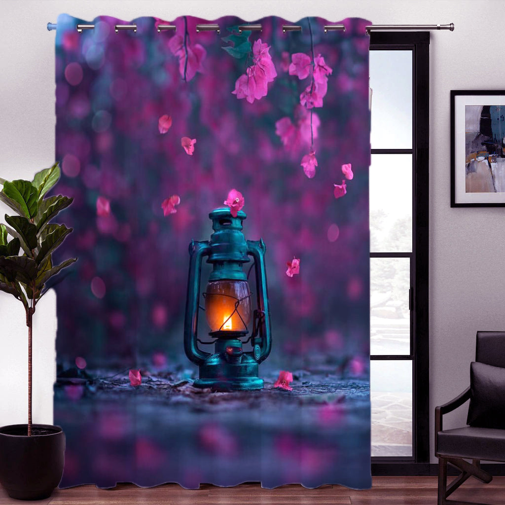 Awesome hoodied 3D all print still life Curtains  skull - VNC0029