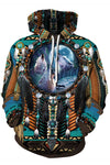 3D All Over Print  Native American HOODIES for Men and Women, T-Shirt, Zip Hoodies, Sweatshirt VN0042