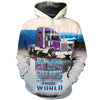 3D All Over Printed Truck Shirt