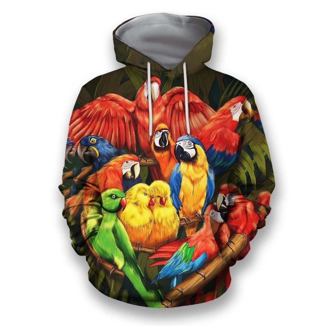 3D Printed Parrots Tops PHL1152