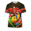 3D Printed Parrots Tops PHL1152