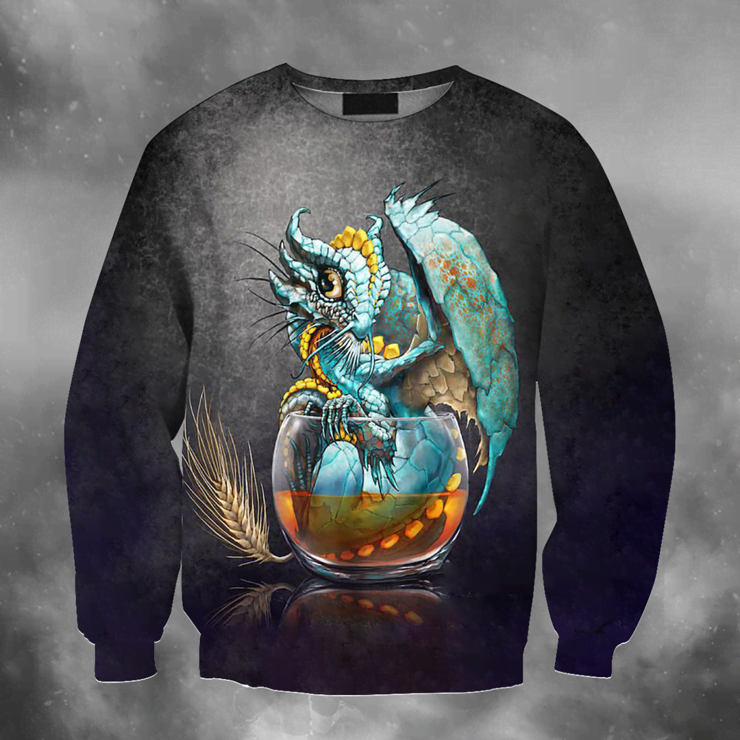 3D All Over Print Den Here Be Dragons