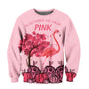 Awesome Hoodie Pink Flamingo for Men and Women HBC272