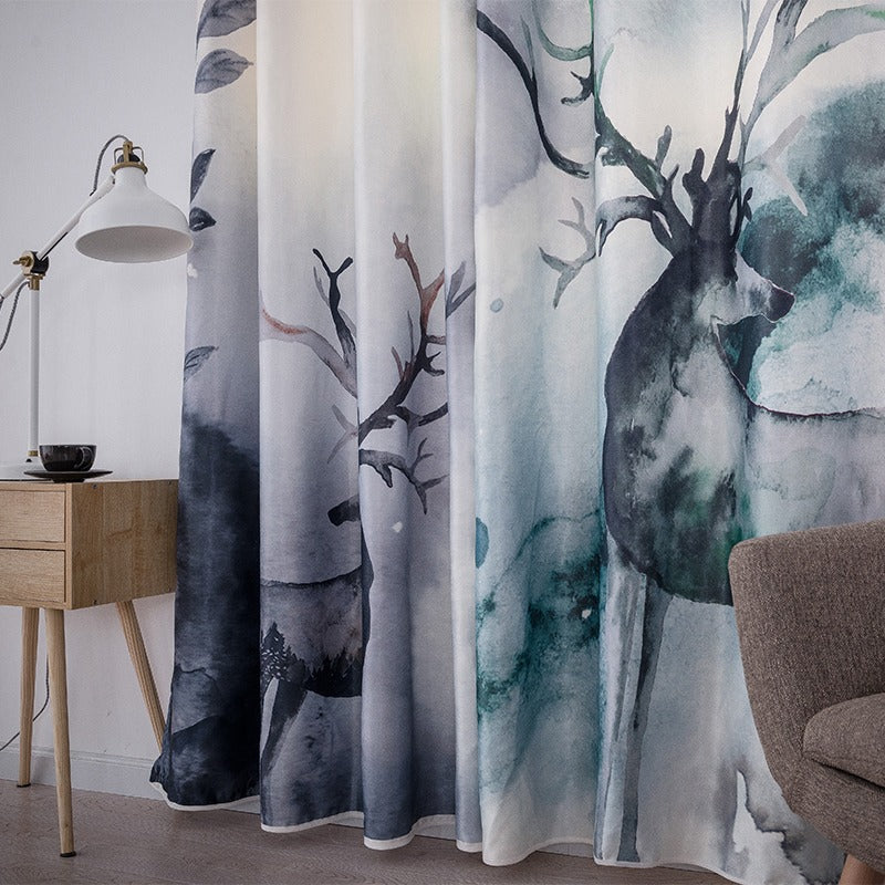 Awesome hoodies - Deer Curtains - QK3205