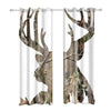 Awesome hoodies - Antler Deer Nature Silhouette Curtains - QK3207