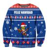 Awesome Hoodie 3D All Over Print Feliz Navidad for Men and Women Hoodie, T-Shirt, Zip Hoodies, Sweatshirt HBC140