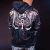 Awesome hoodie- Horus Pullover Hoodie Over Printed for Men and Women Hoodie TH030