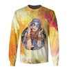 Awesome Hoodie Hippie Girl For Men and Women HBC197